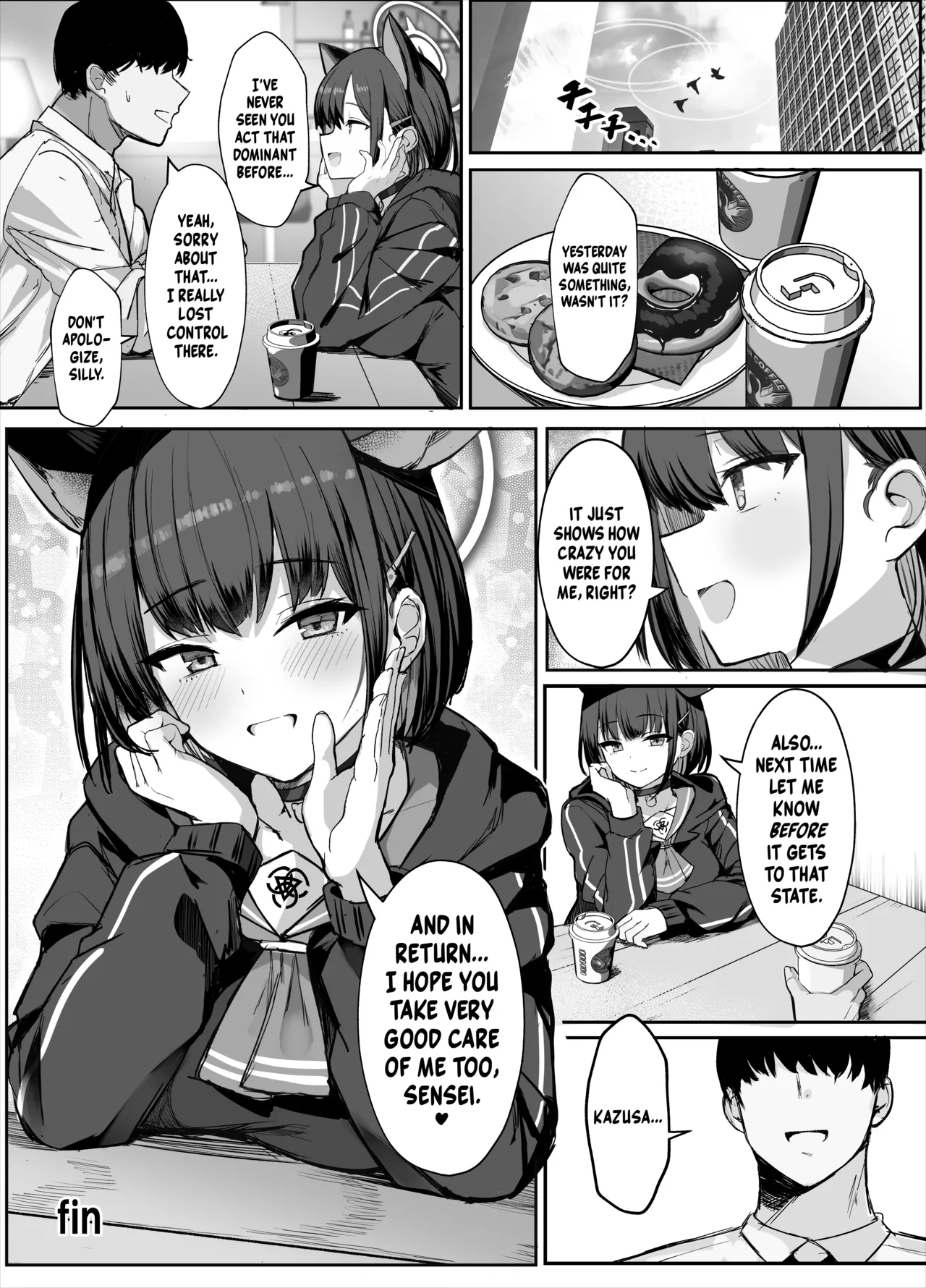 Hentai Manga Comic-Fucking Kazusa in a Swimsuit After School-Read-24